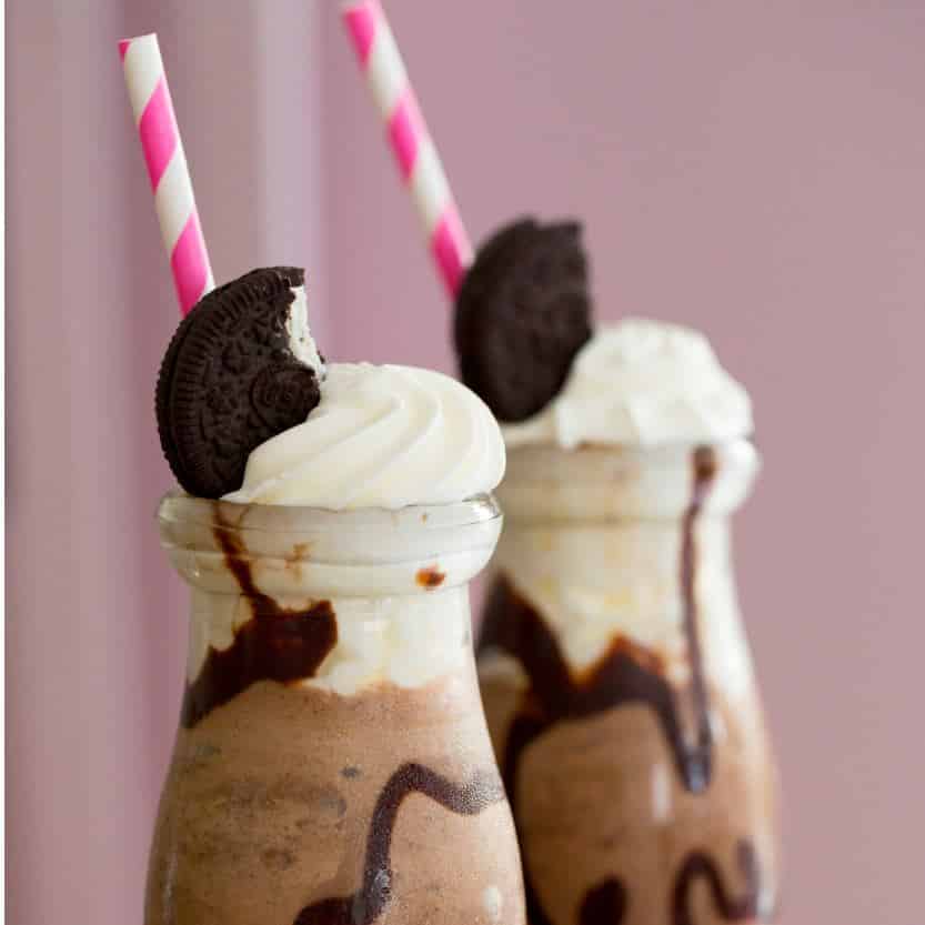 Frappuccino de Oreo com Nutella