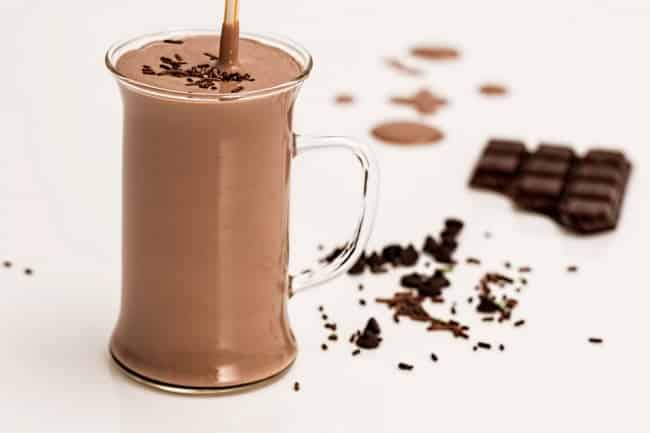 Shake de chocolate
