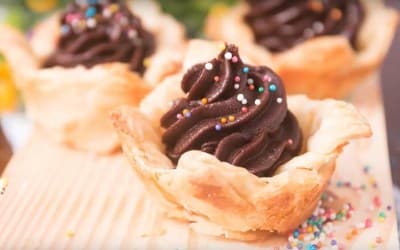 Tortinha de Chocolate com Nutella