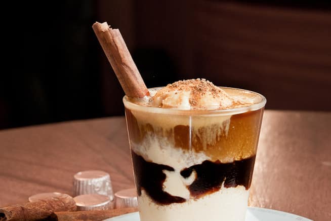 Café Gelado com Sorvete