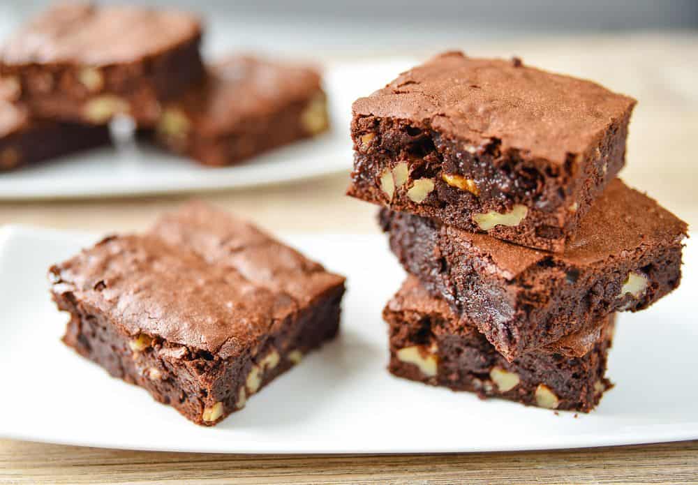 Brownies de Chocolate Negro