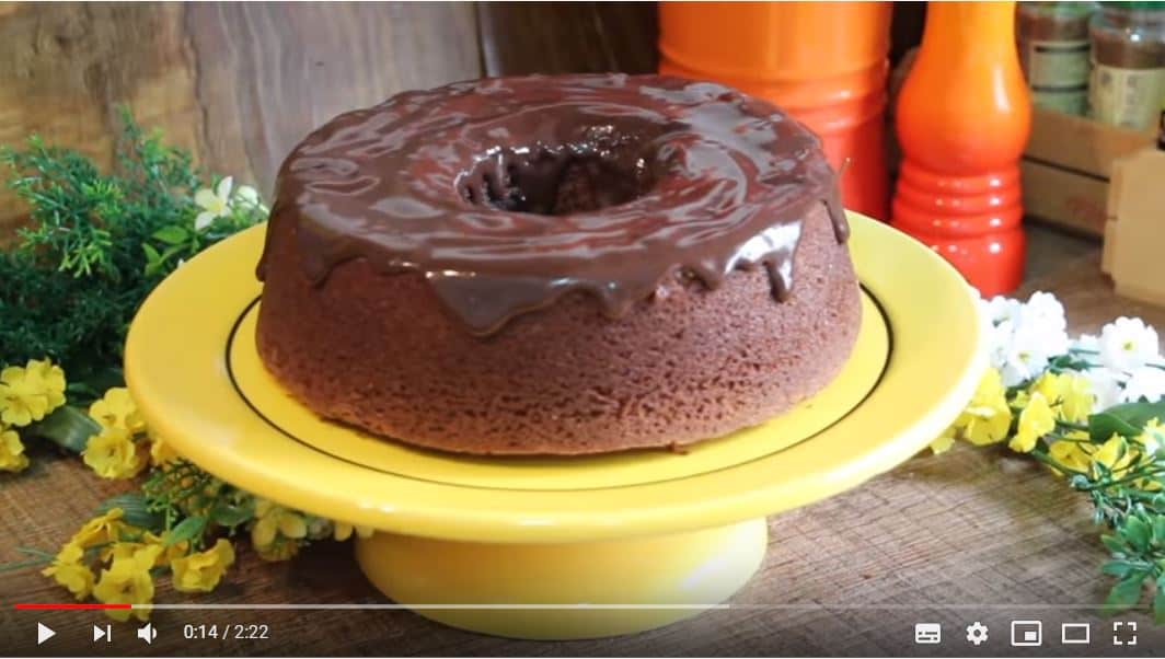 Bolo de Chocolate Fofinho